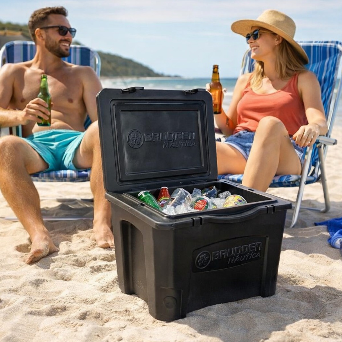 CAIXA TÉRMICA COOLER 30L BRUDDEN NAUTICA ...