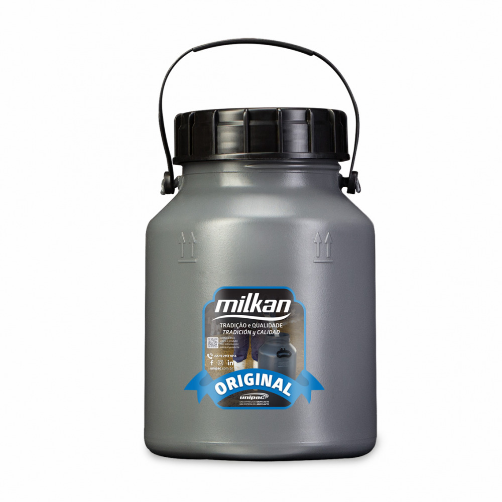 Vasilhame para Leite Milkan 5l - Unipac