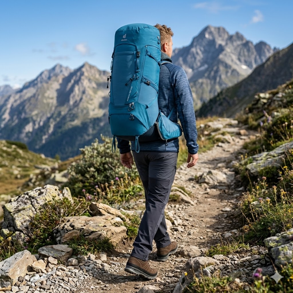 Mochila Cargueira Trekking Aircontact Co ...