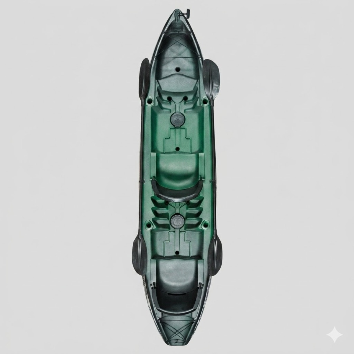 Caiaque Explorer Fishing UP - Verde e Pre...