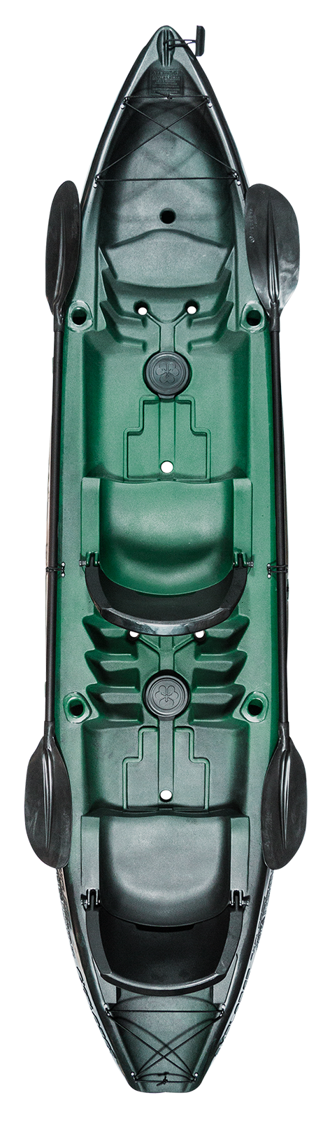 Caiaque Explorer Fishing UP - Verde e Pre...