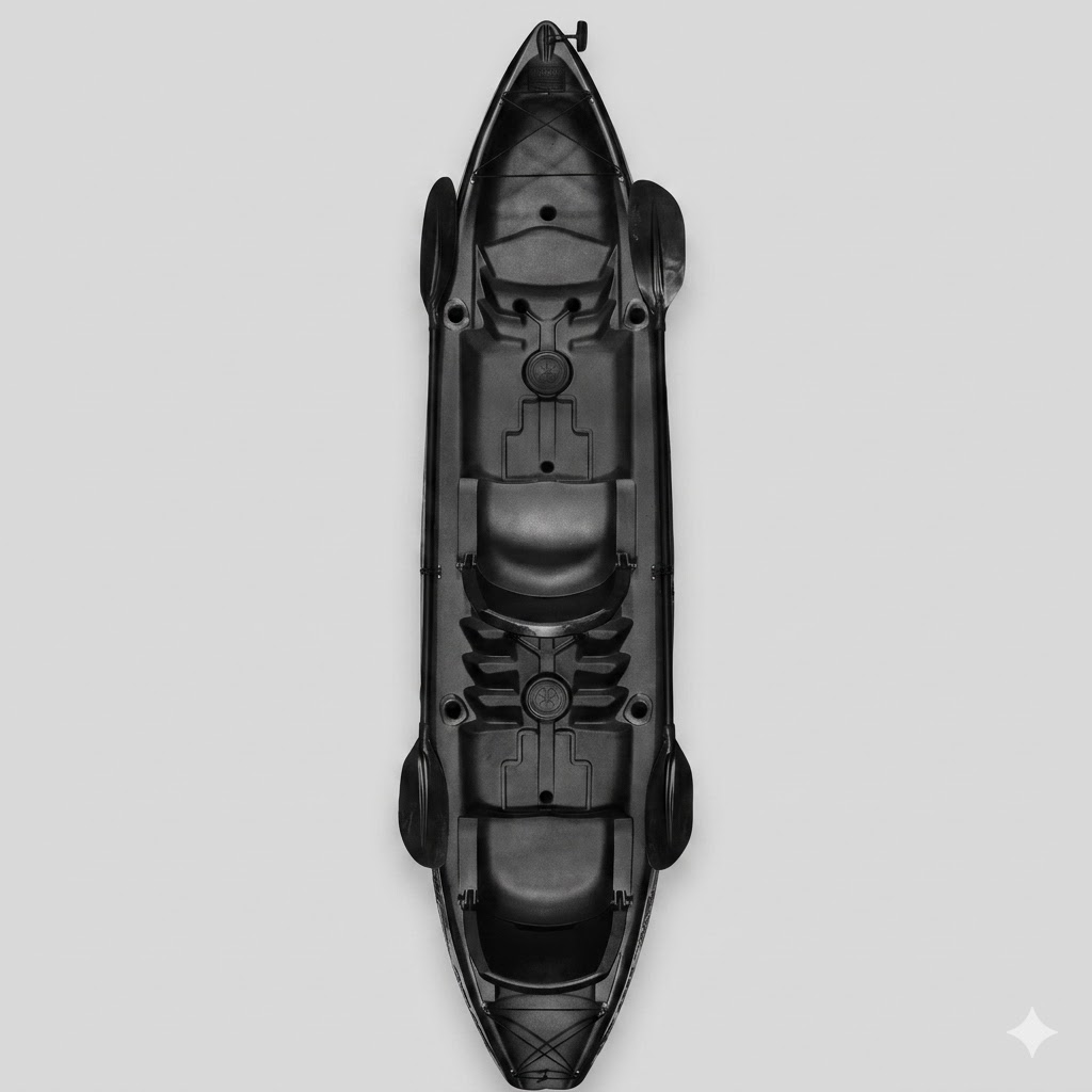 Caiaque Explorer Fishing UP - Preto - Bru...
