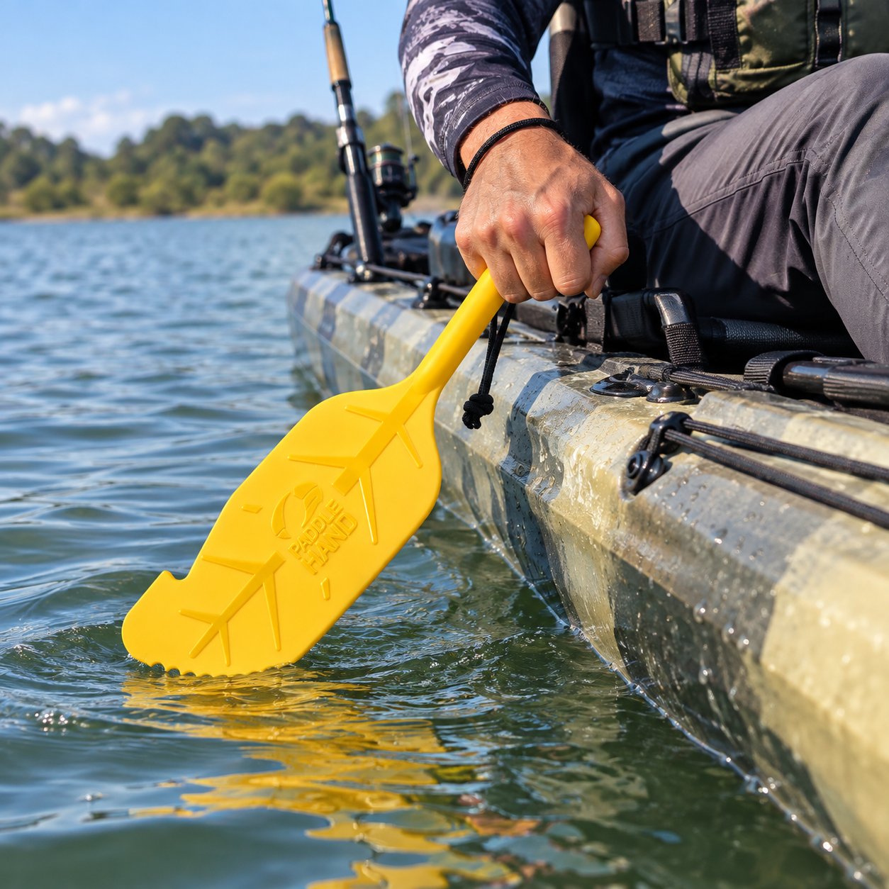 Remo De Apoio Para Caiaque Paddle Hand Br...
