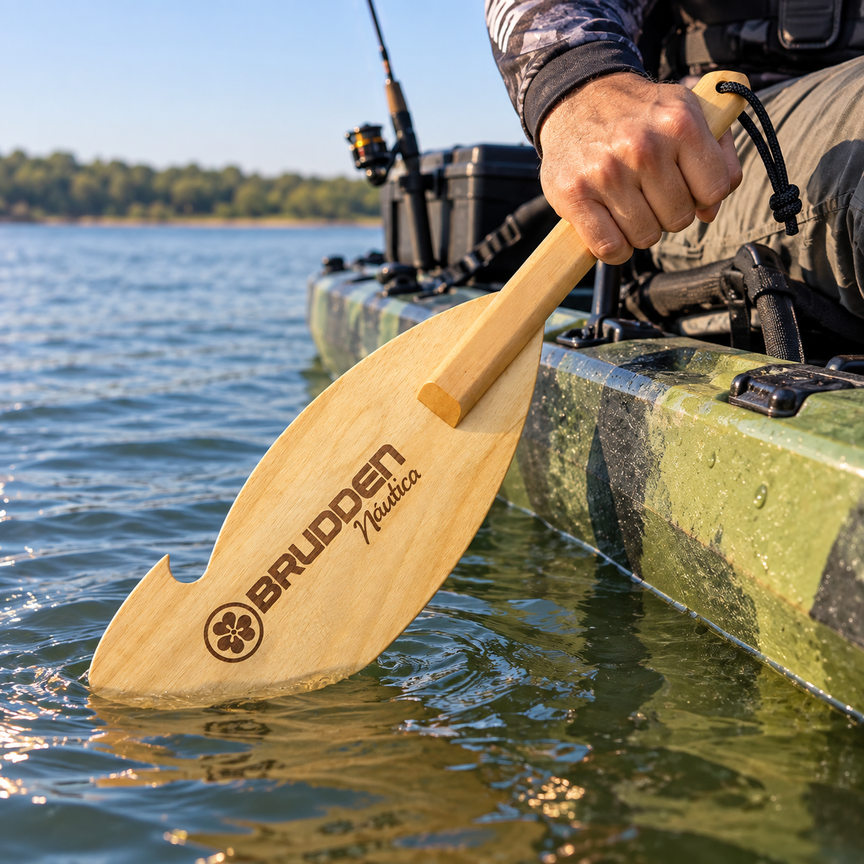 Remo Paddle Hand Para Caiaque Pesca Compe...