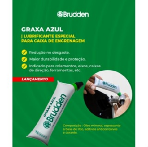 Graxa Lubrificante para roçadeiras - Brudden